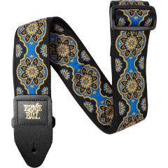 Ernie Ball Sangle jacquard Kaleidoscope Blue - Vue 1